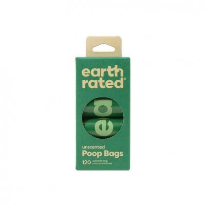 Earth Rated eko vrecká bez vône 8 roliek (120 ks)