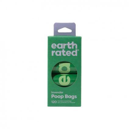 Earth Rated eko vrecká s vôňou levandule 8 roliek (120 ks)
