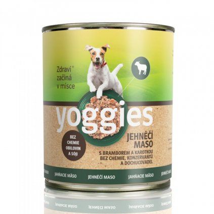 800g yoggies jehneci konzerva s bramborem a karotkou