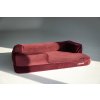 dog bed velvet wine color lebeddie S3A0939 min scaled (1)